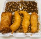 Best D7. Chicken Fingers, Egg Roll, Fried Rice and Lobster Sauce Dinner Combo in Medford, MA