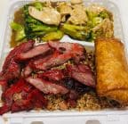 Best D9. Egg Roll, Boneless Ribs, Fried Rice and Chicken with Broccoli Dinner Combo in Medford, MA